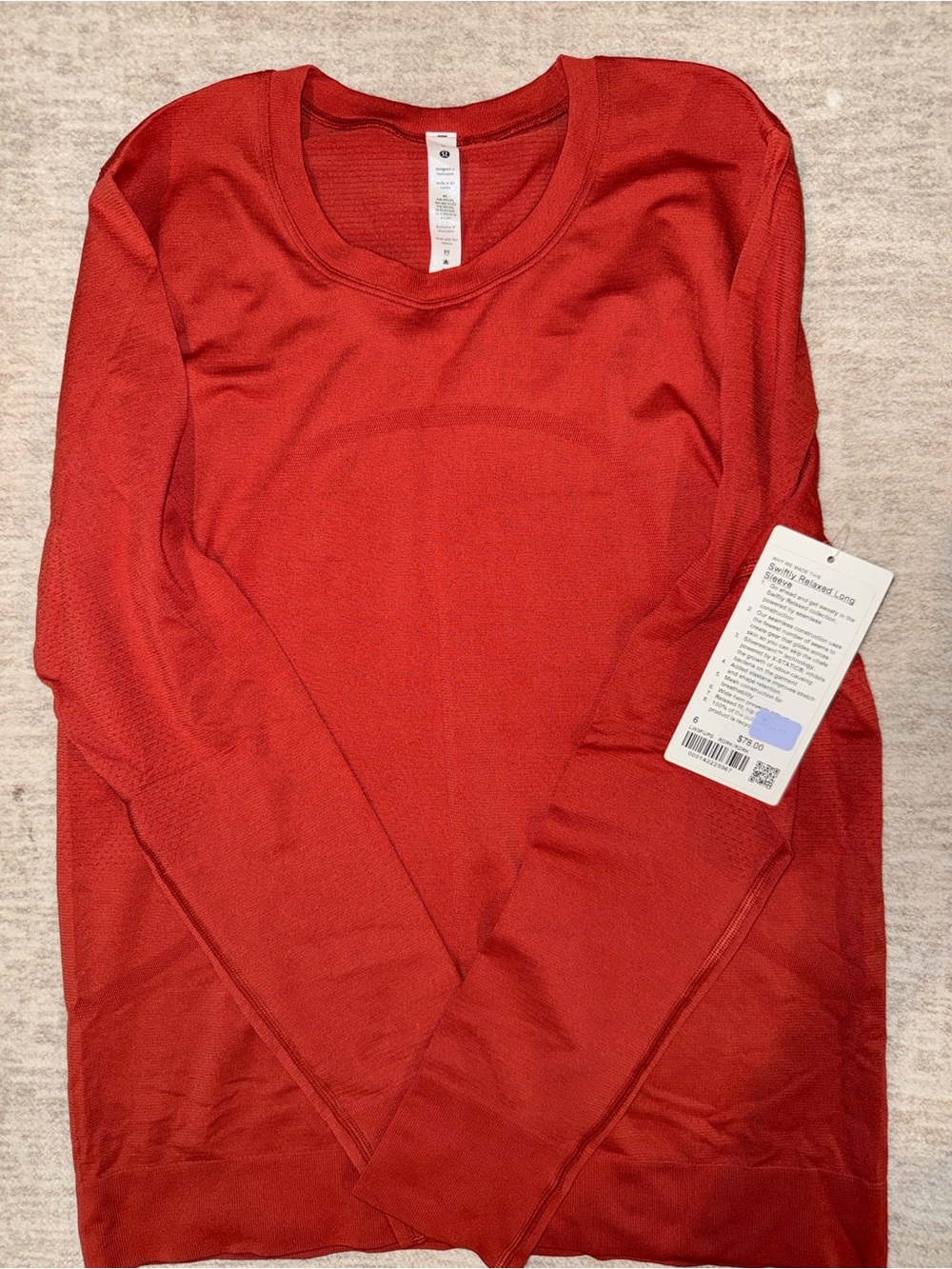 Lululemon Swiftly Relaxed Long Sleeve